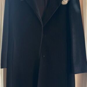 Cinzia Rocca Icons Black Trench Coat